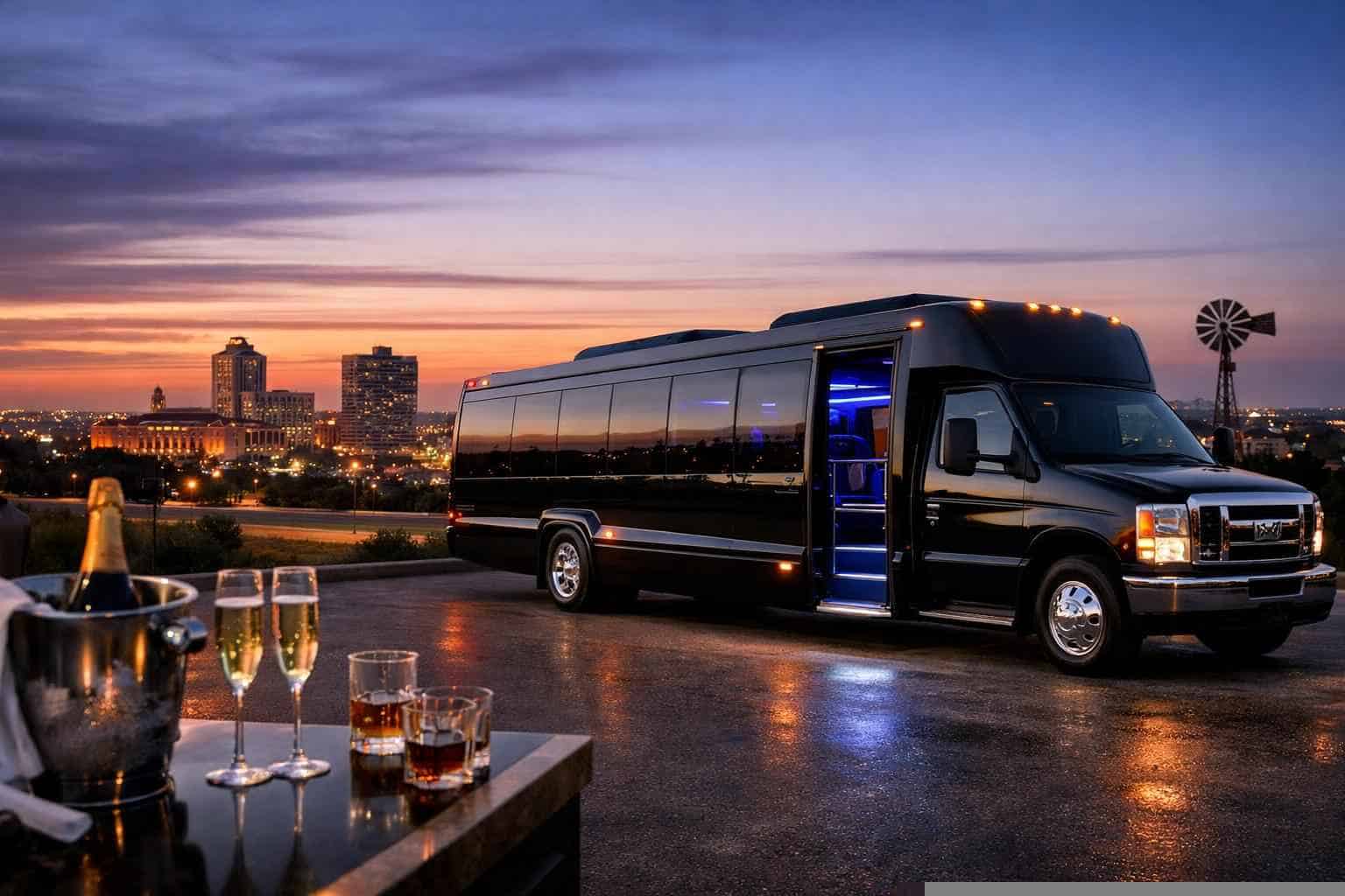 Lubbock Texas Limo Bus Service