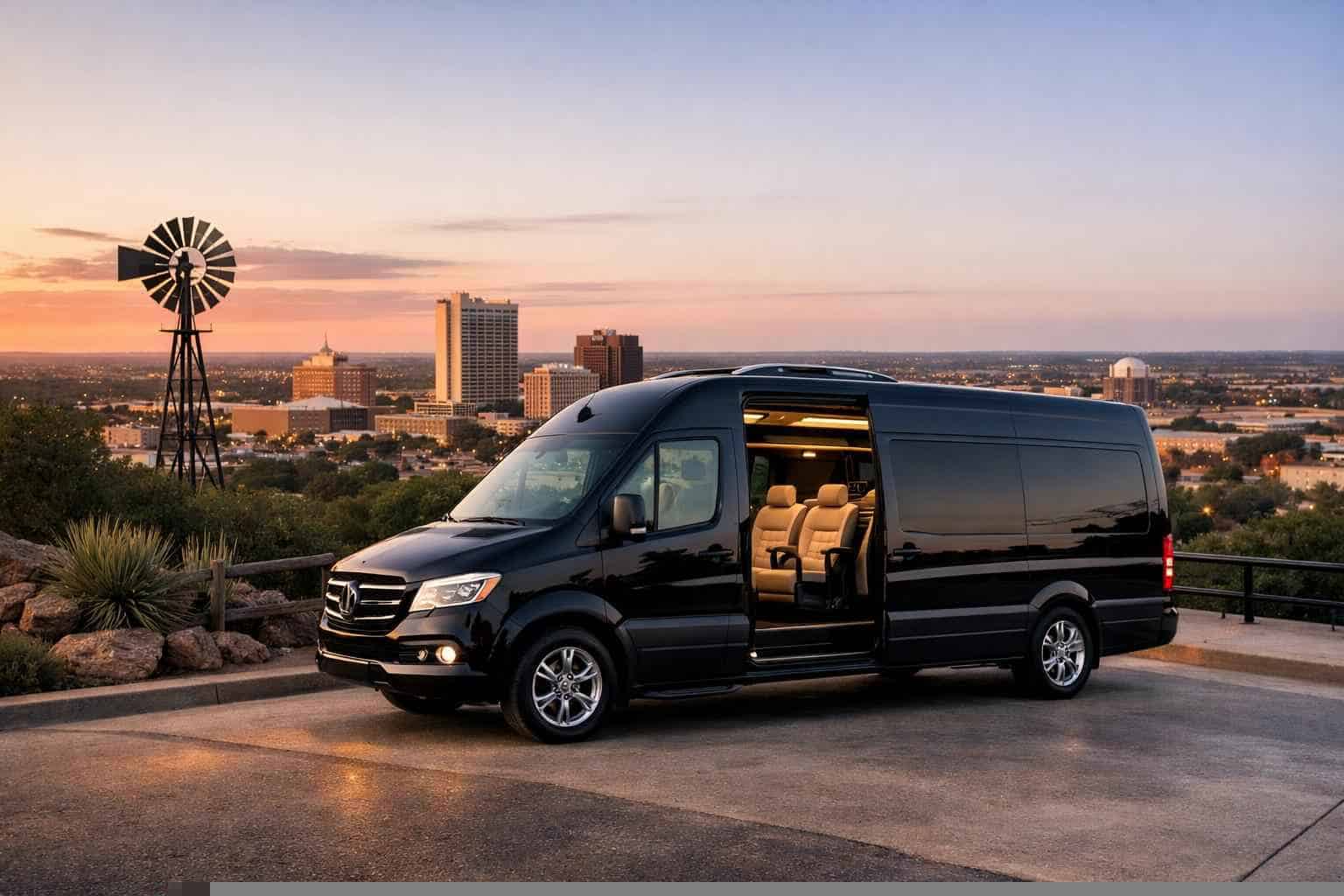 Lubbock Texas Passenger Van Service