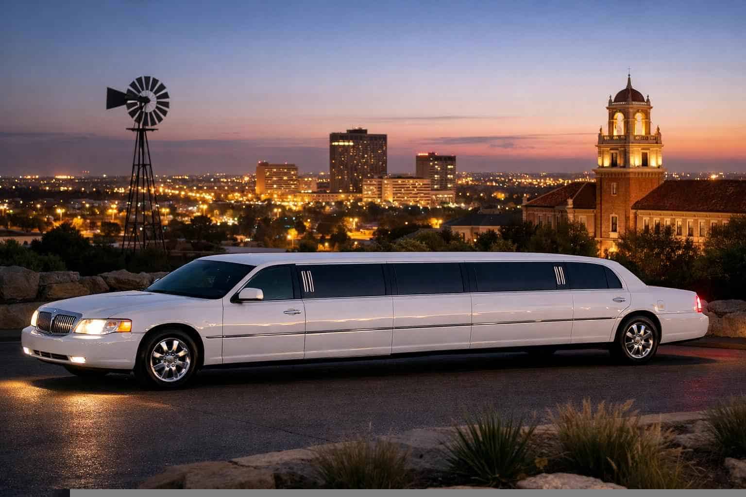 Lubbock Texas White Limo Service