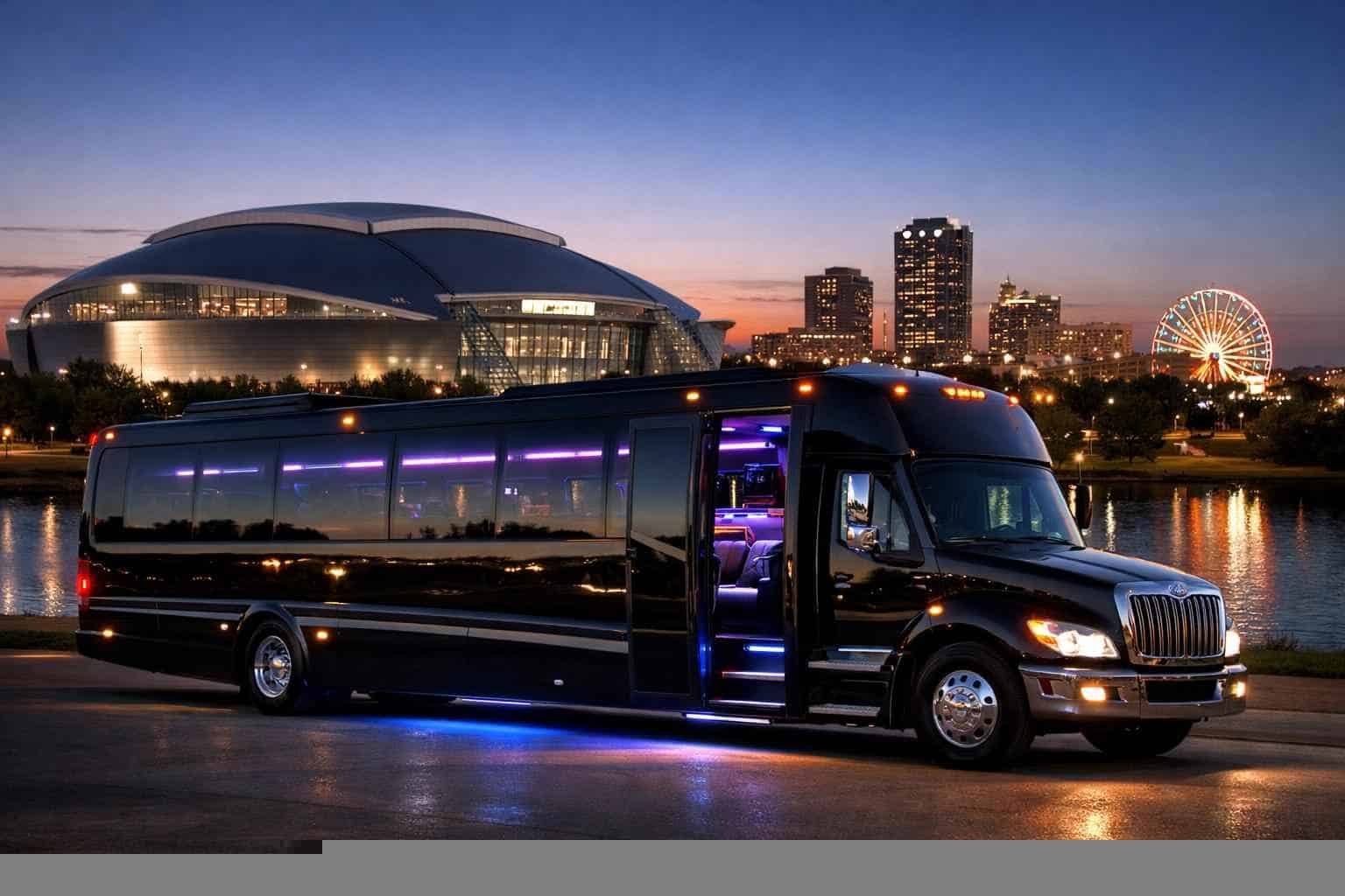 Group Party Bus Rentals In Arlington Texas