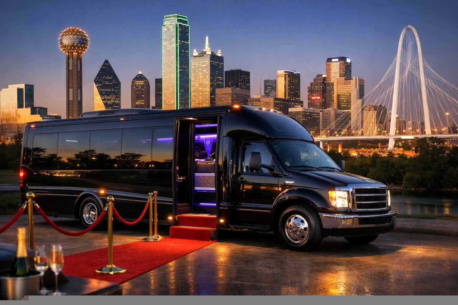 Party Bus Rental Services in Dallas Texas