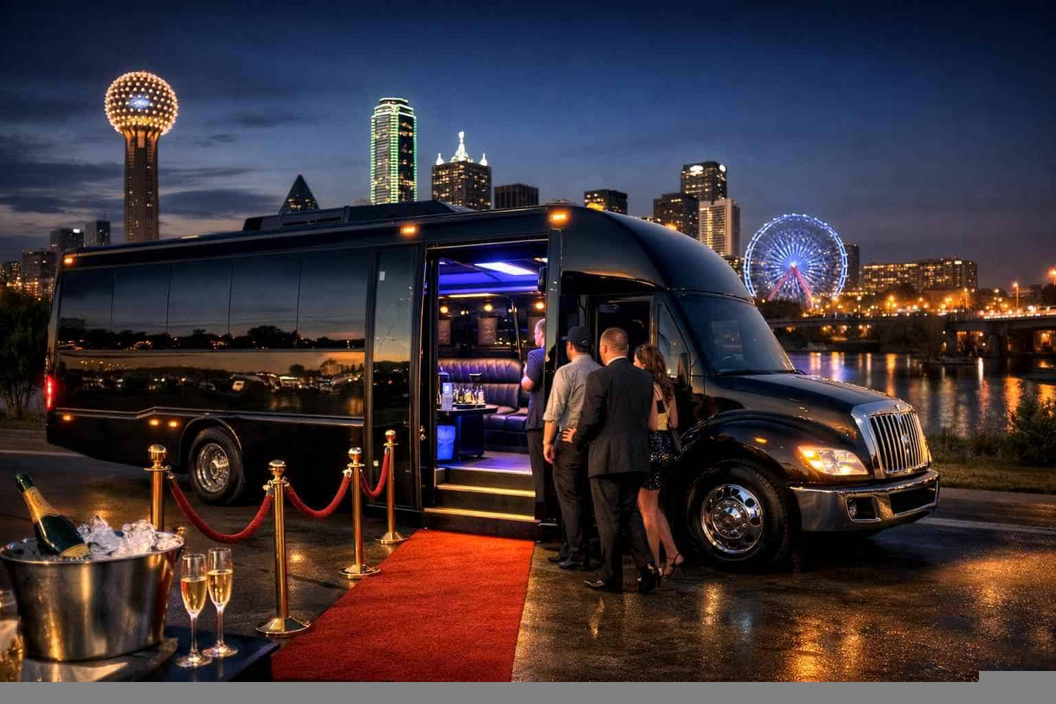 Party Bus Rental Services In Garland Texas