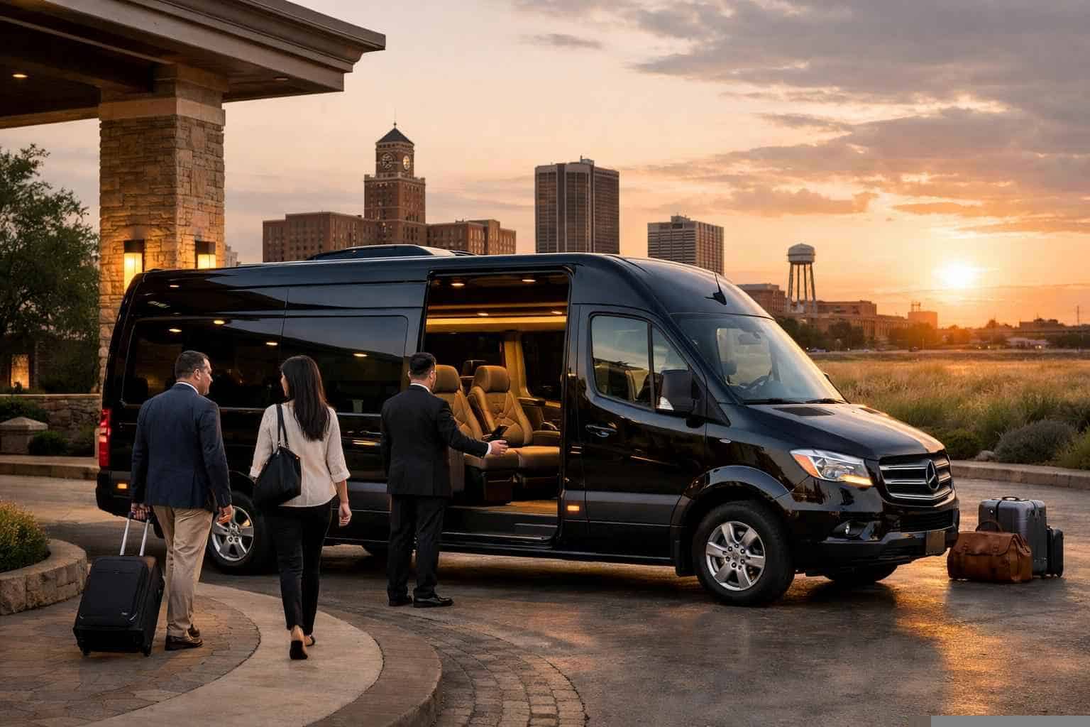 Passenger Van With Driver Services In Lubbock Texas