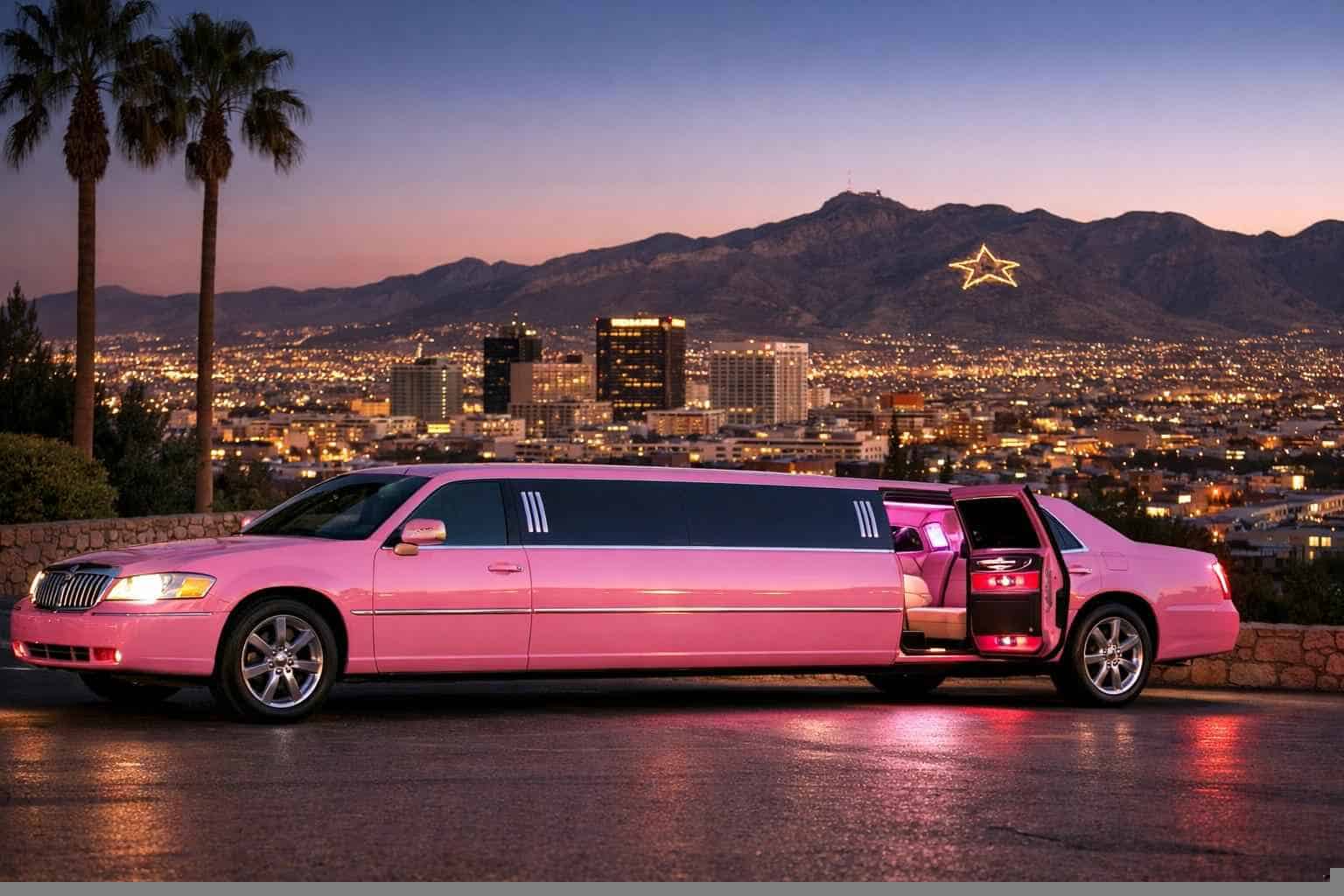 Pink Limo Rental Services in El Paso Texas