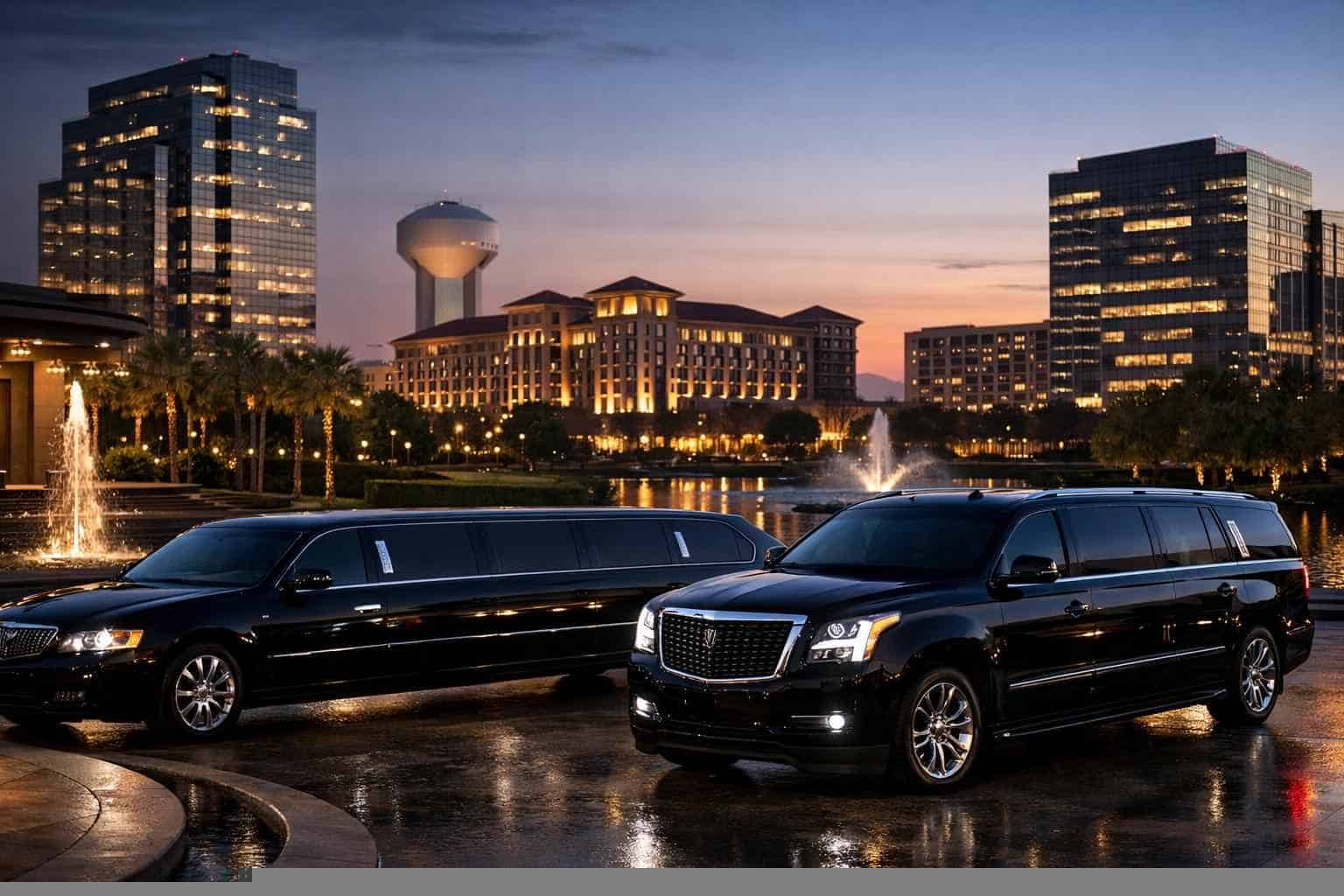 Plano Texas Black Limos