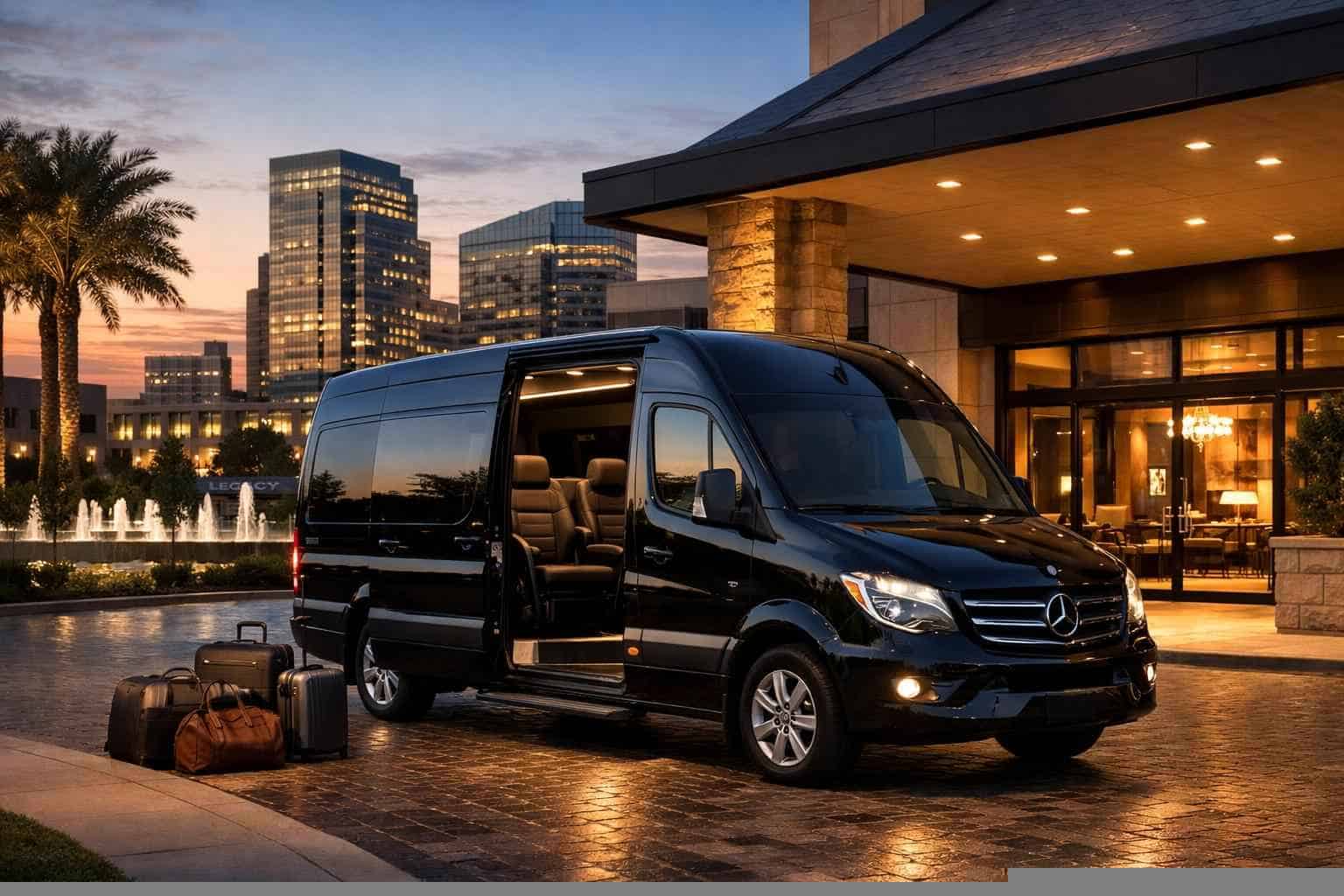 Plano TX Chauffeured Van Service
