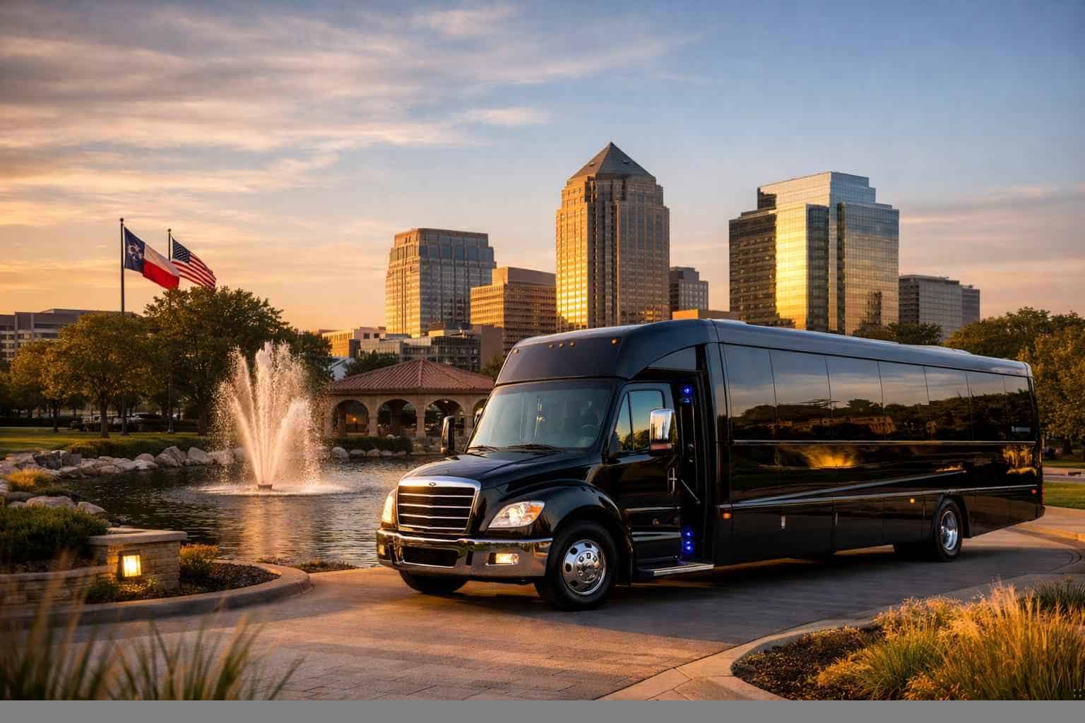 Plano Texas Shuttle Bus Service