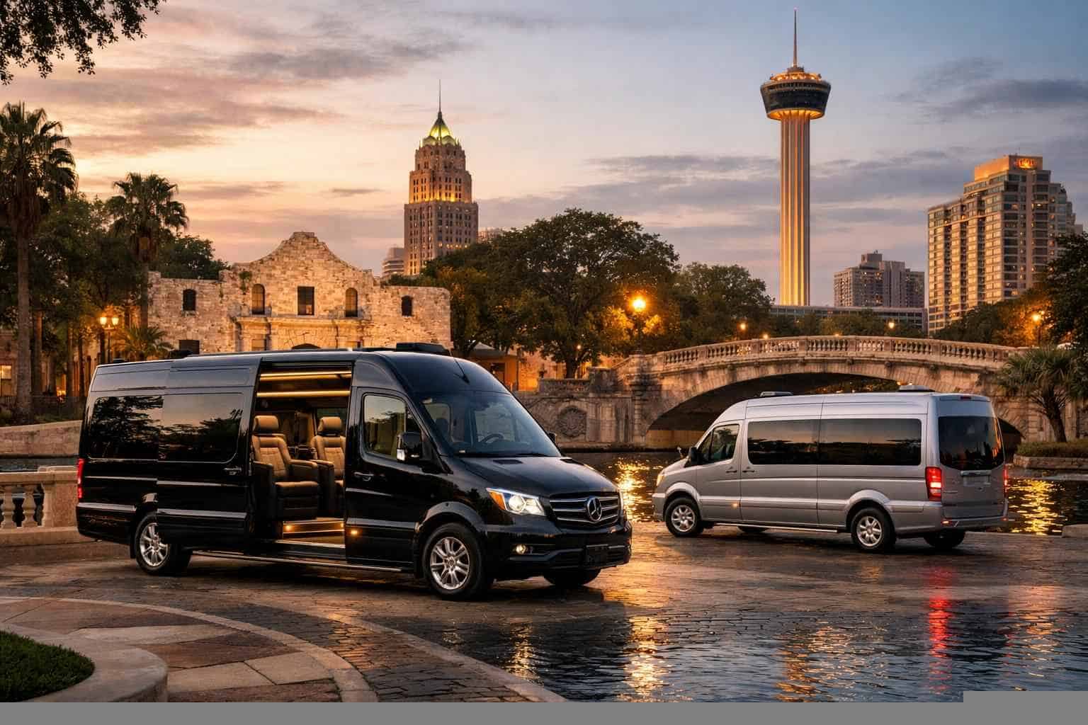 Chauffeured Passenger Vans In San Antonio TX