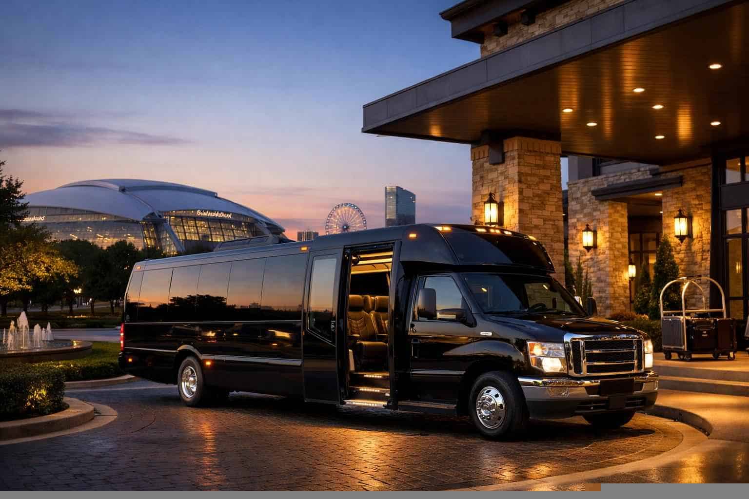 Shuttle Bus Rental Services In Arlington TX