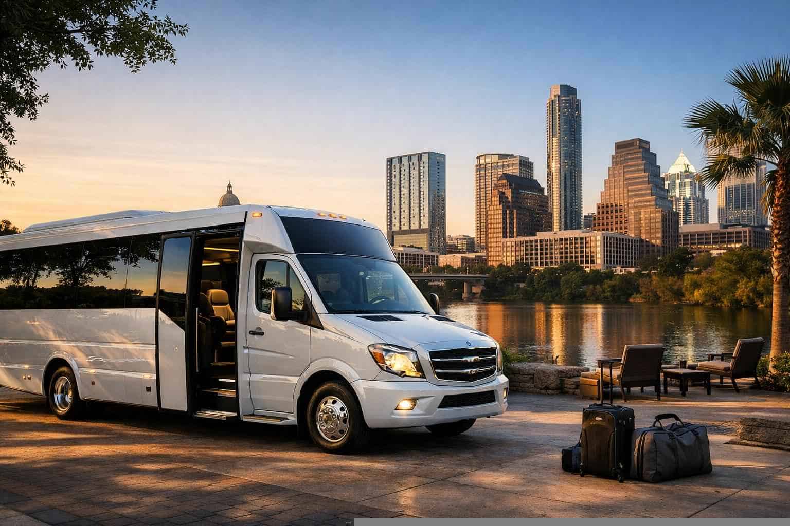 Private Shuttle Bus Services In Austin Texas
