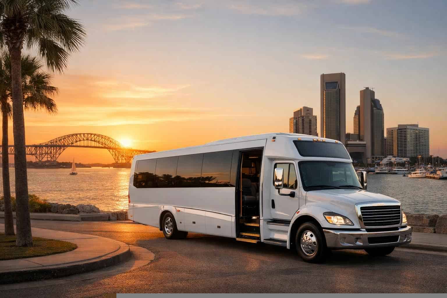 Corporate Shuttle Bus Rental In Corpus Christi