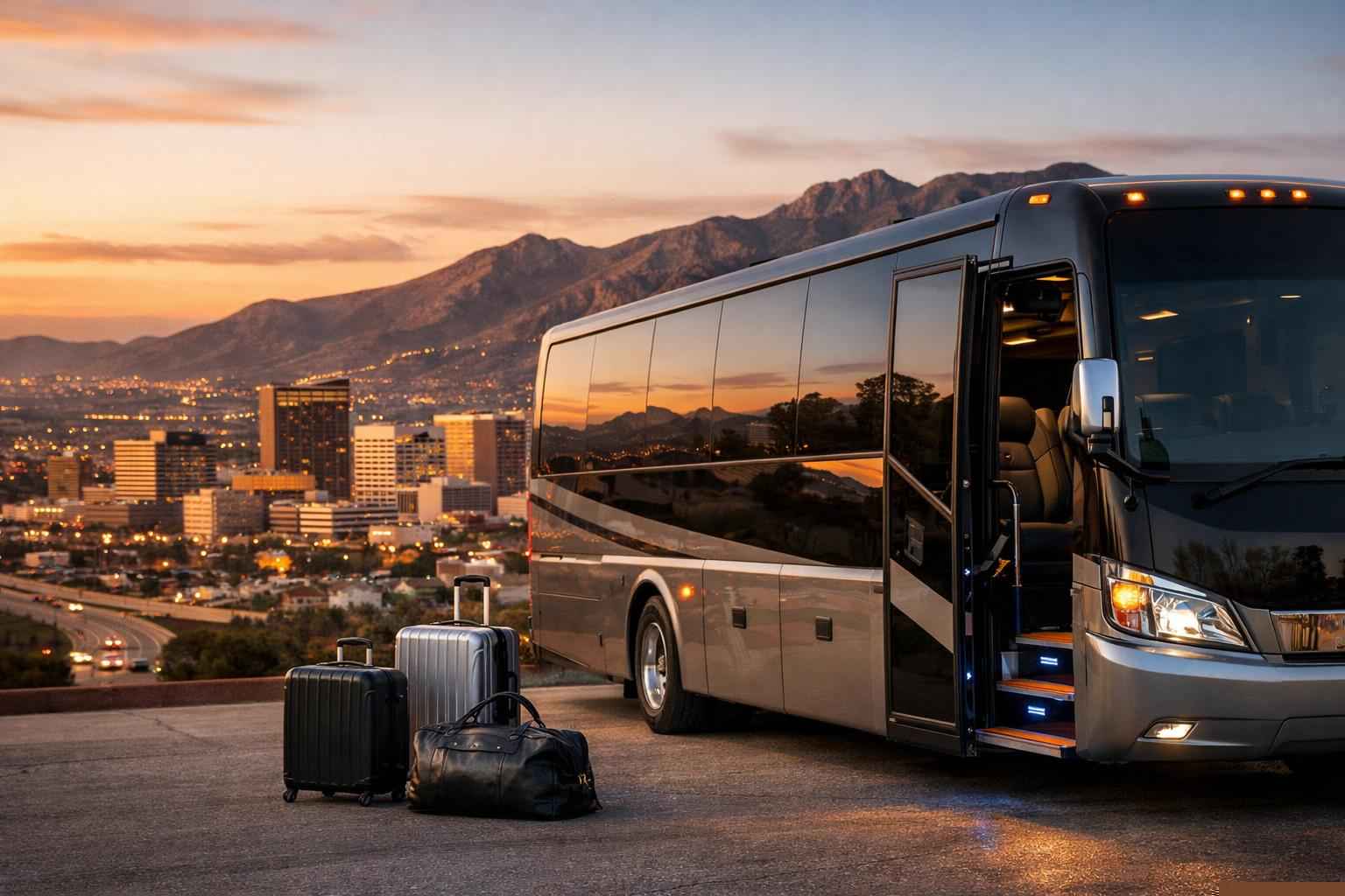 Shuttle Bus Rental Services For El Paso Events