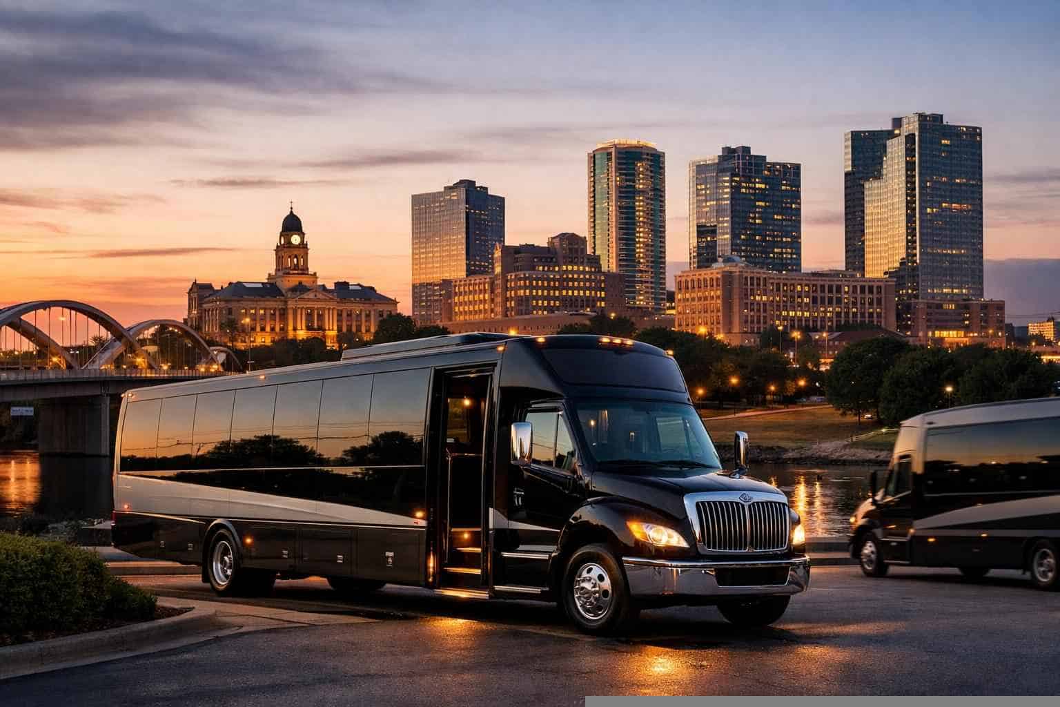Shuttle Bus Rental Services in Fort Worth Texas