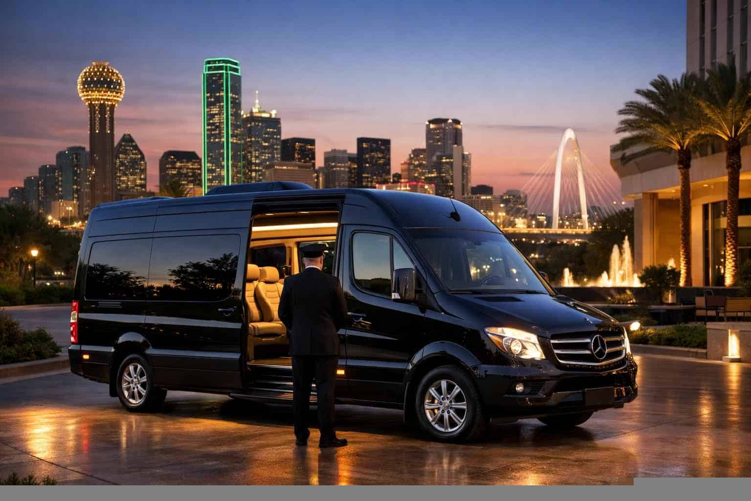 Sprinter Van Rental Services with Driver in Dallas Texas