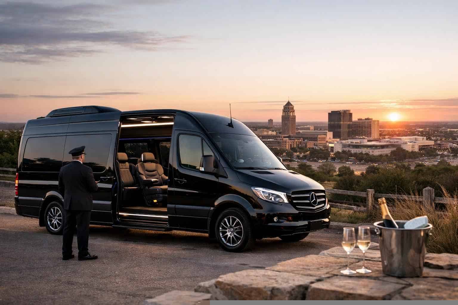 Sprinter Van Rental Services With Driver In Lubbock Texas