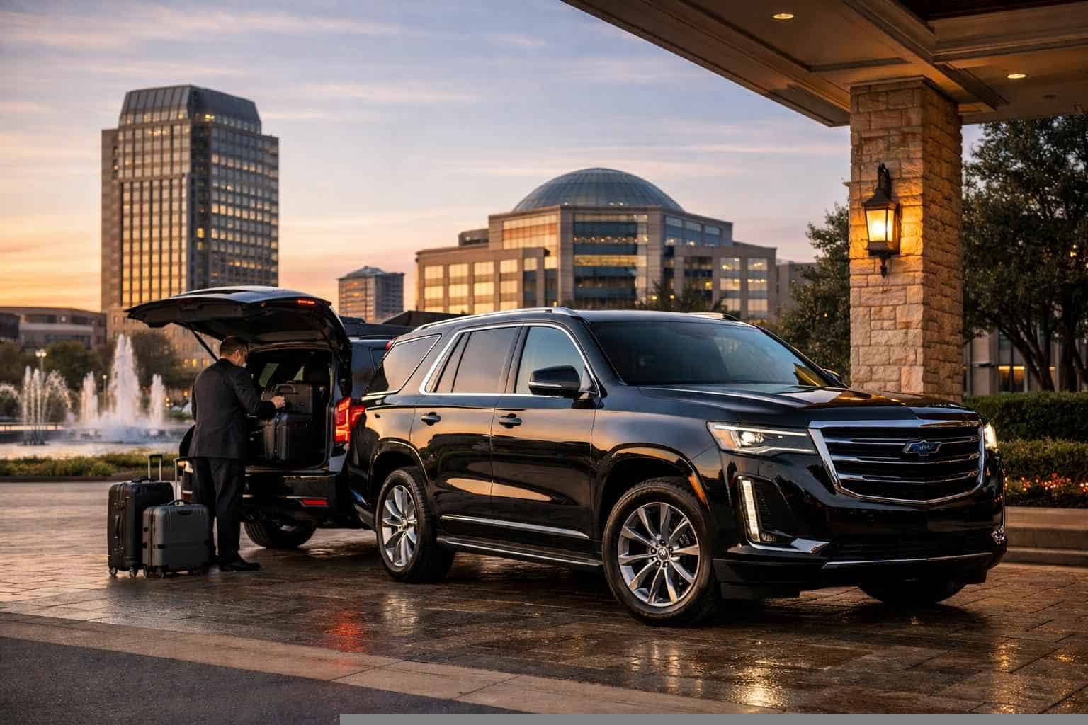 Black SUV Car Services In Plano Texas