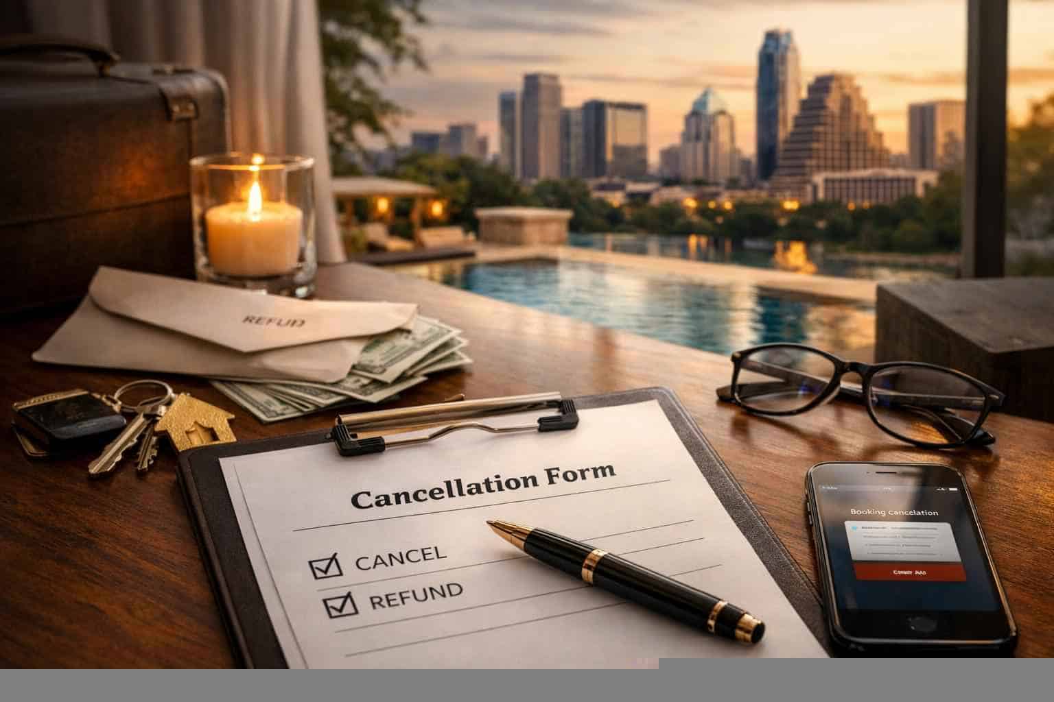 What is your cancellation and refund policy for Austin Texas reservations?