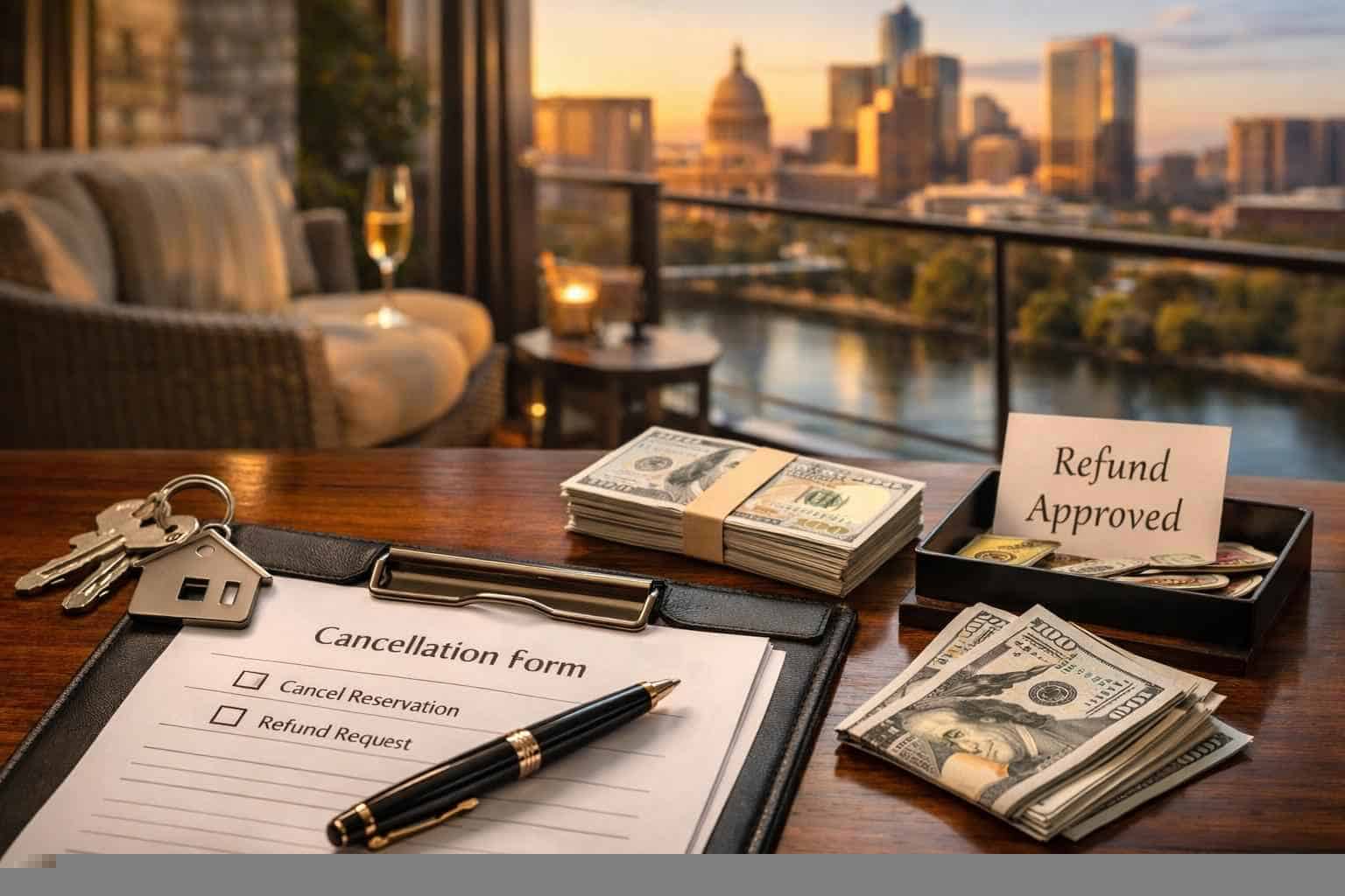 What is your cancellation and refund policy for Austin Texas reservations