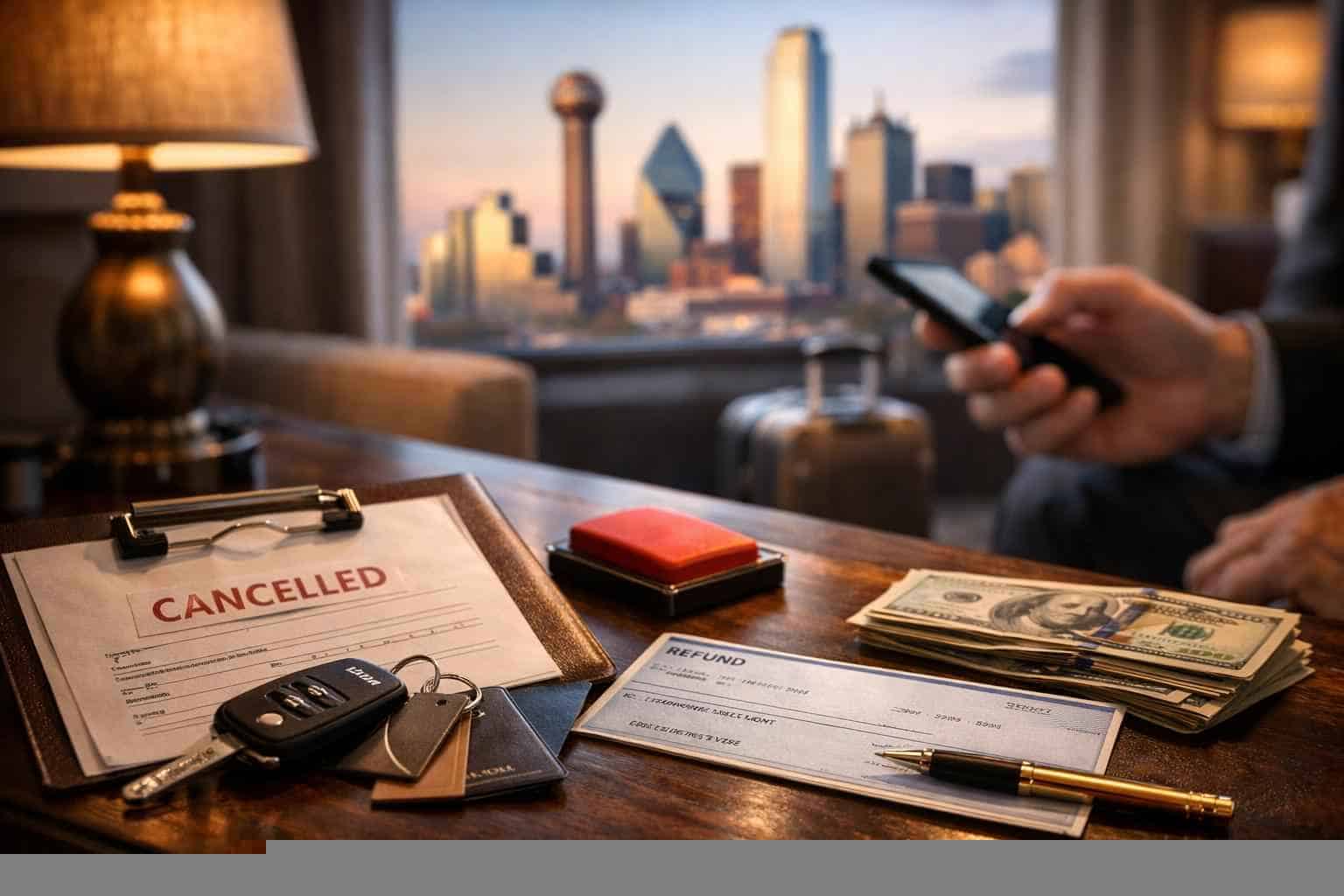 What is your cancellation and refund policy for Dallas Texas reservations?