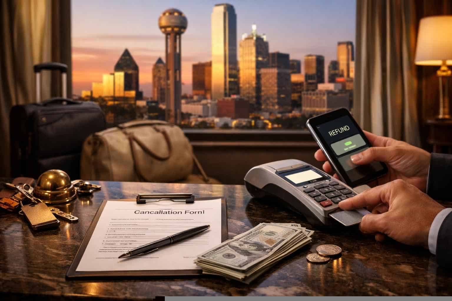 What is your cancellation and refund policy for Dallas Texas reservations