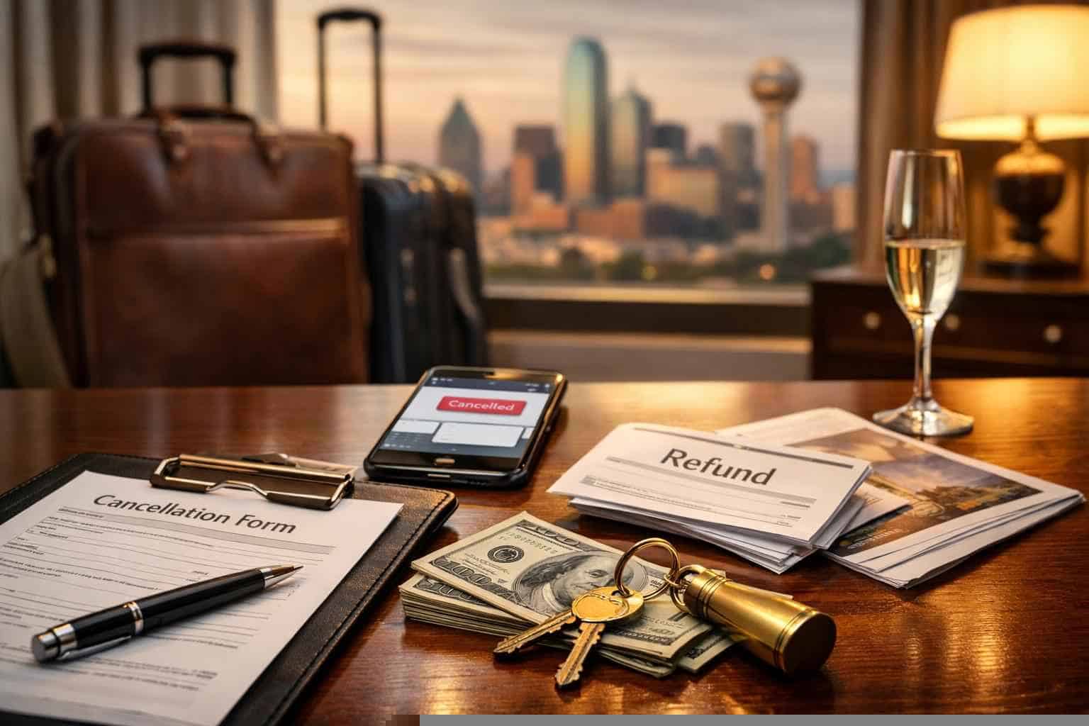 What is your cancellation and refund policy for Dallas Texas reservations?