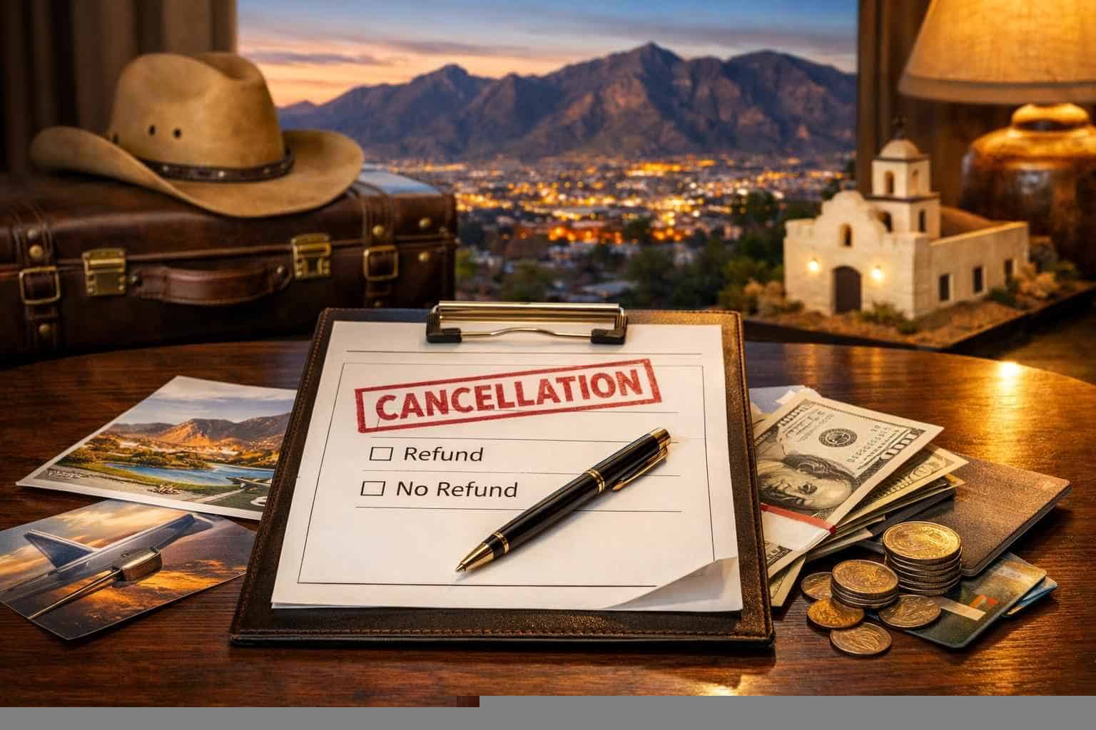 What is your cancellation and refund policy for El Paso Texas reservations?