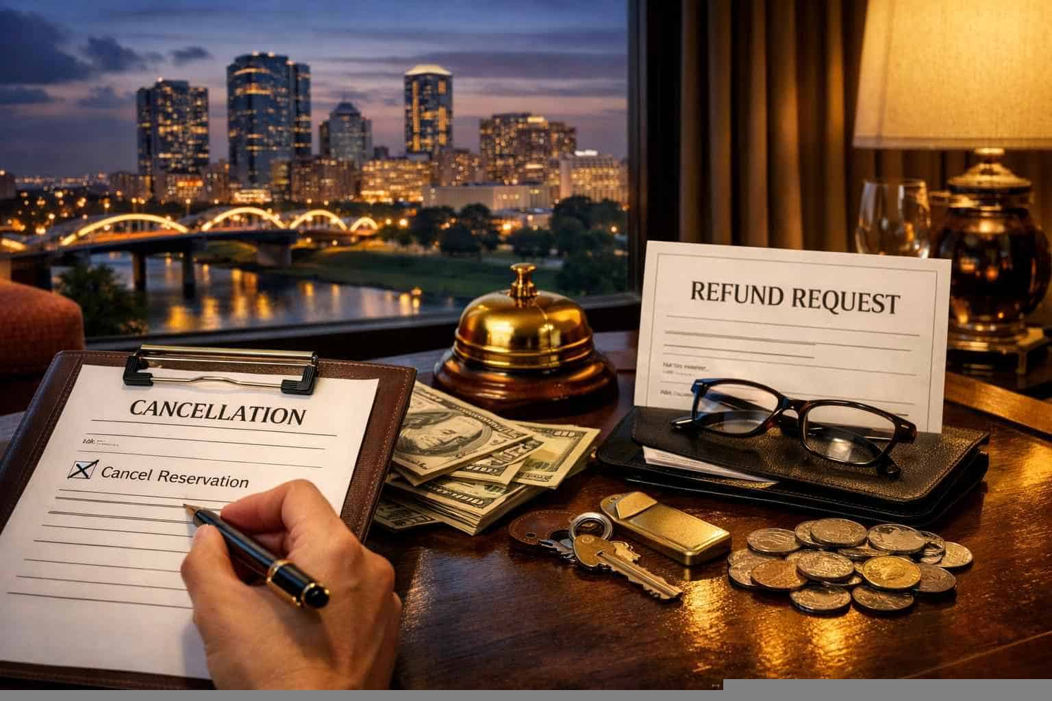 What is your cancellation and refund policy for Fort Worth Texas reservations?