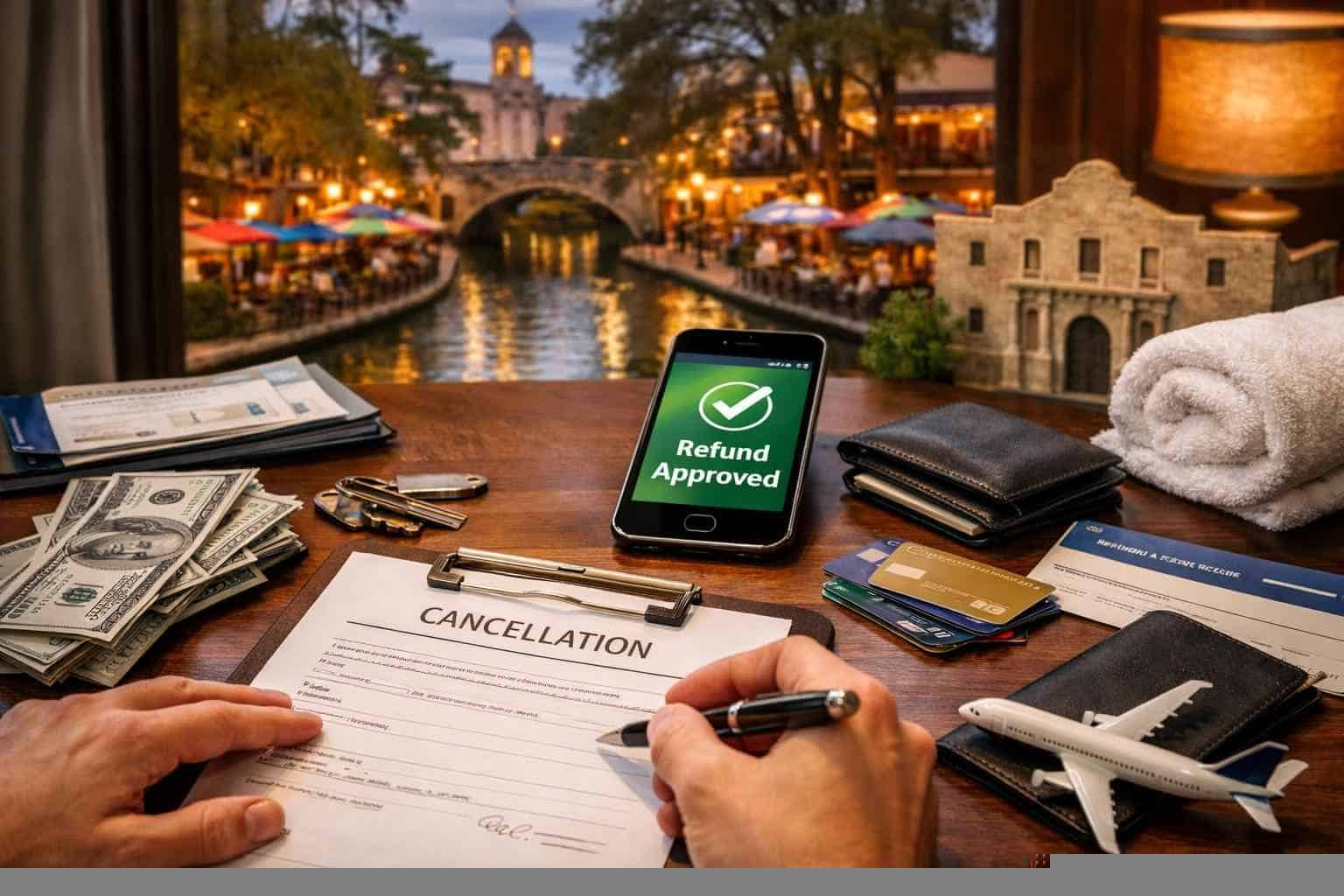 What is your cancellation and refund policy for San Antonio Texas reservations?