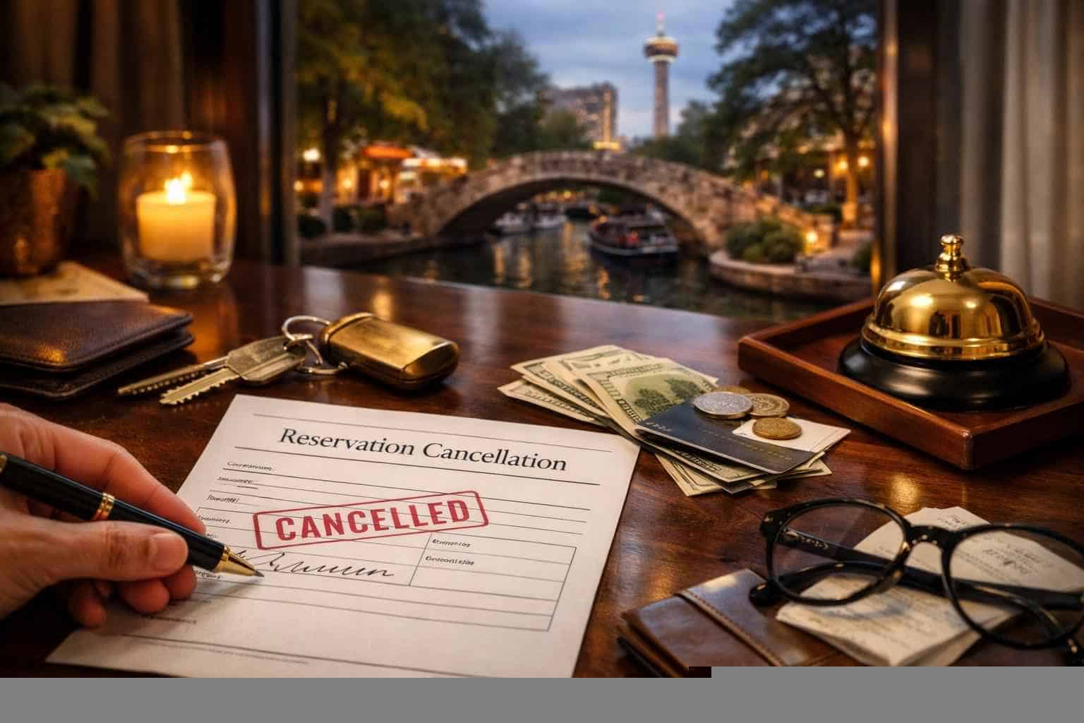 What is your cancellation and refund policy for San Antonio Texas reservations?