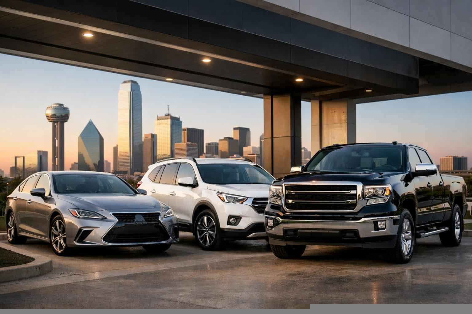 What vehicle sizes do you offer in Arlington Texas?