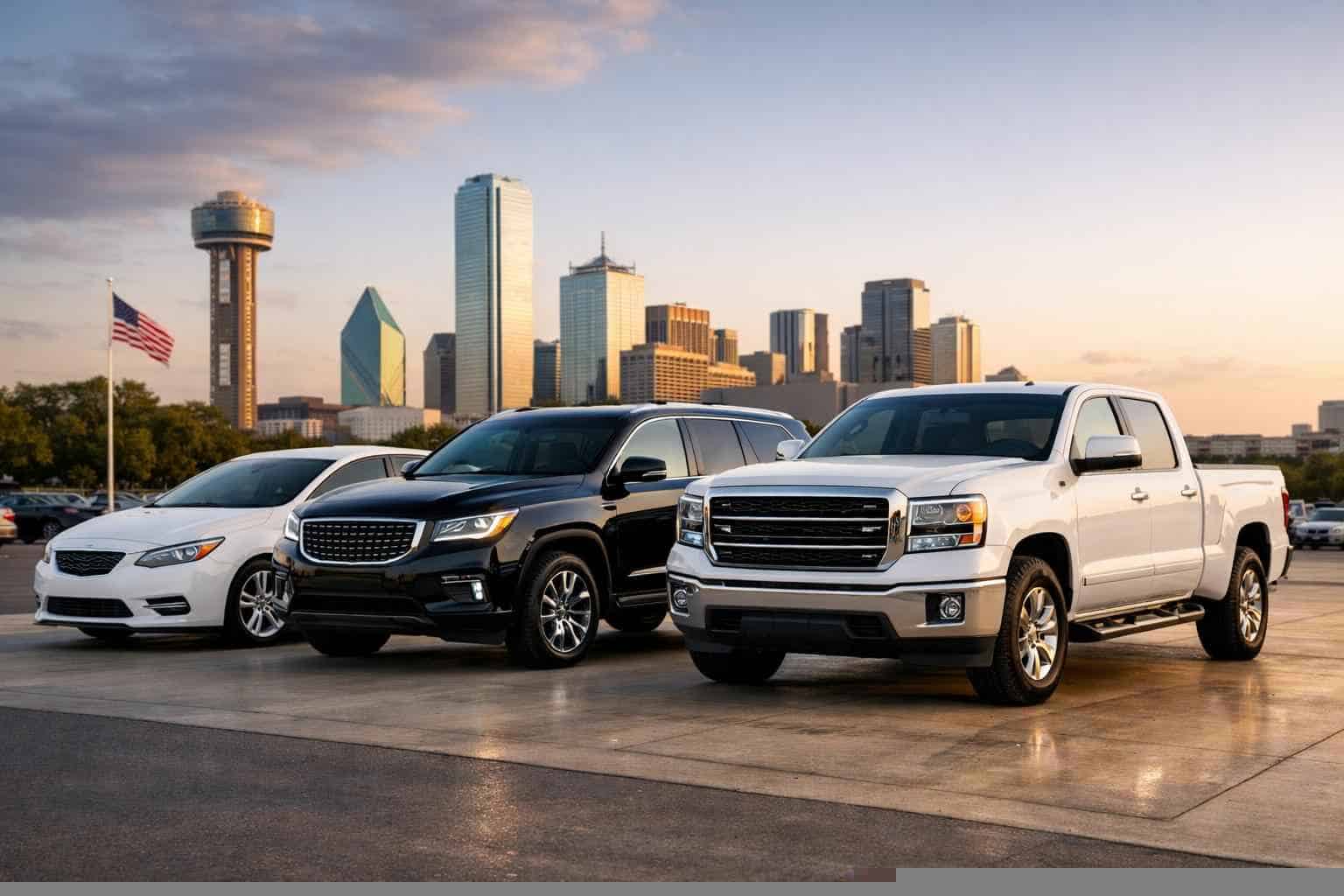What vehicle sizes do you offer in Arlington Texas?