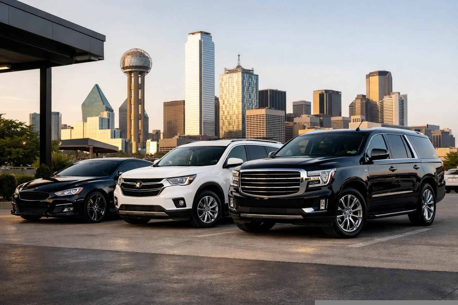What vehicle sizes do you offer in Arlington Texas?
