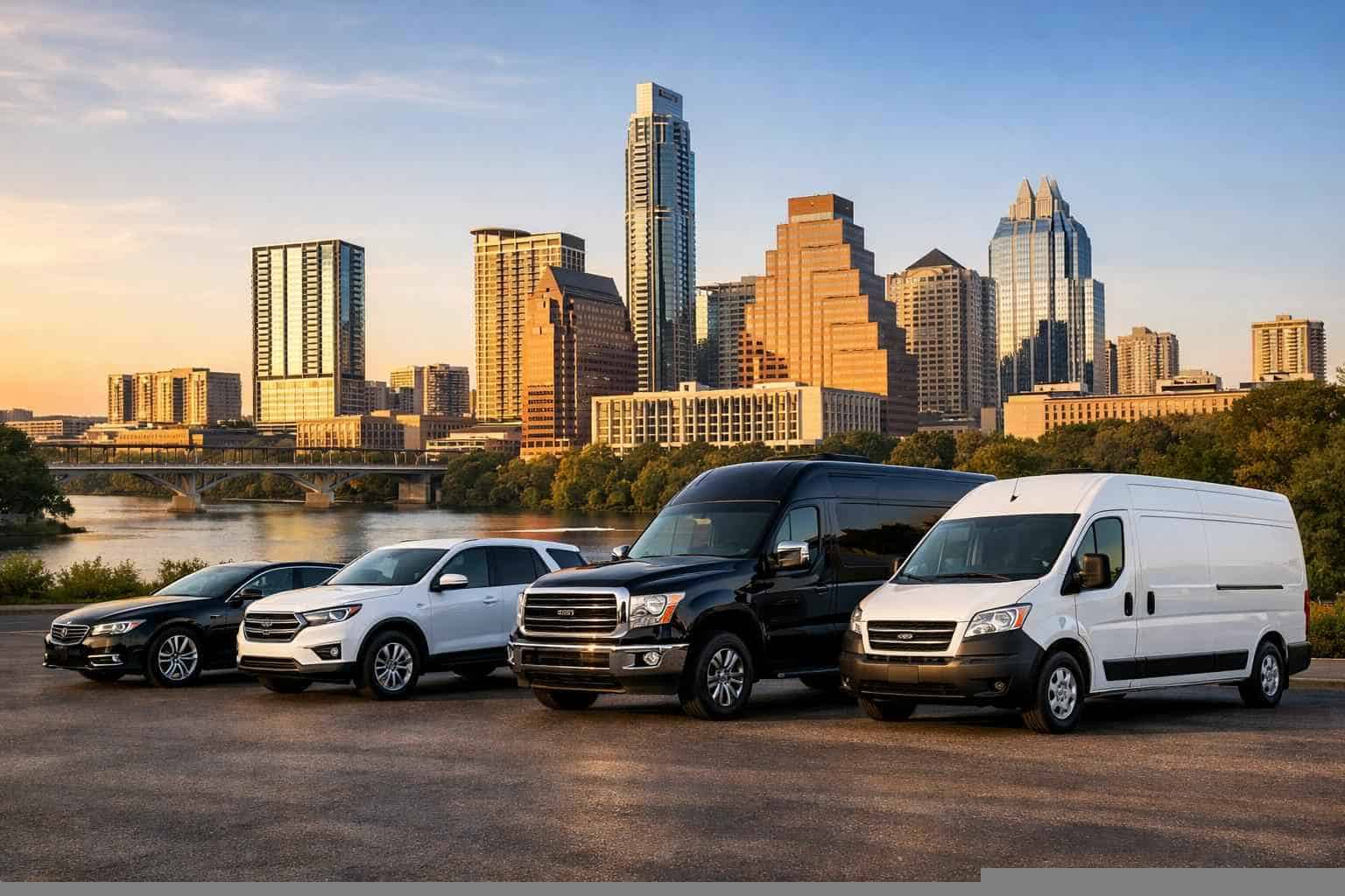 What vehicle sizes do you offer in Austin Texas?