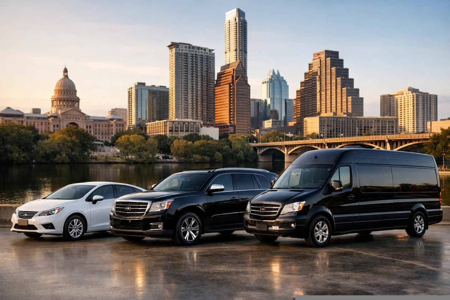 What vehicle sizes do you offer in Austin Texas