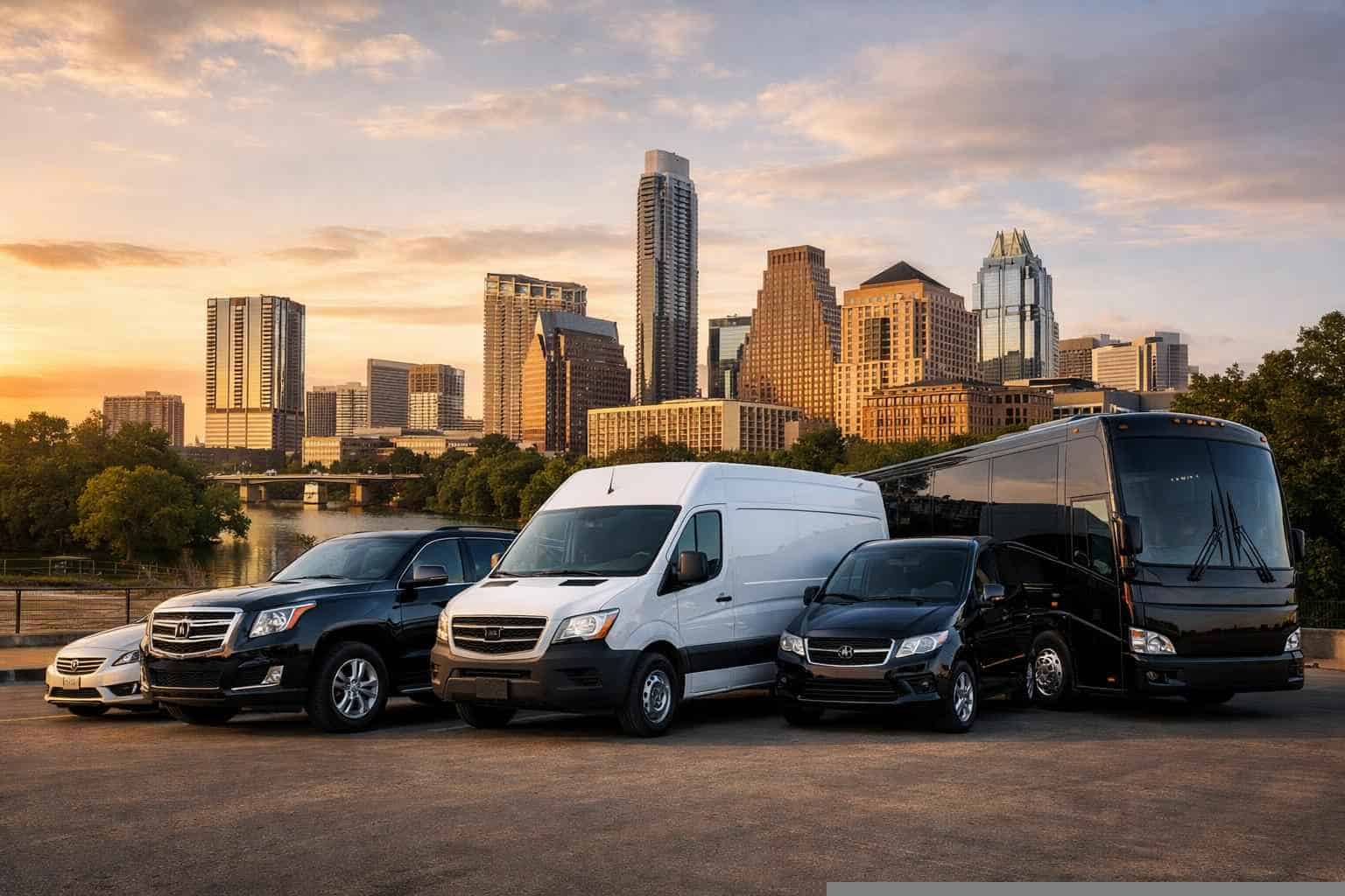 What vehicle sizes do you offer in Austin Texas?