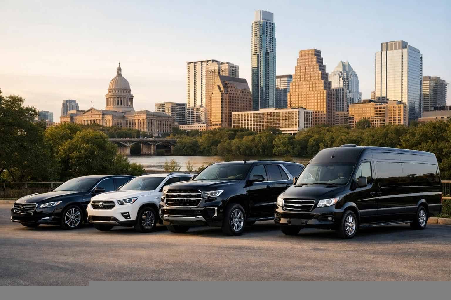 What vehicle sizes do you offer in Austin Texas