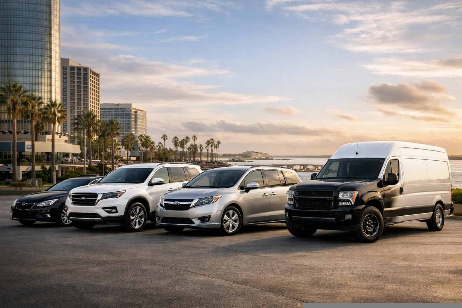 What Vehicle Sizes Do You Offer In Corpus Christi Texas