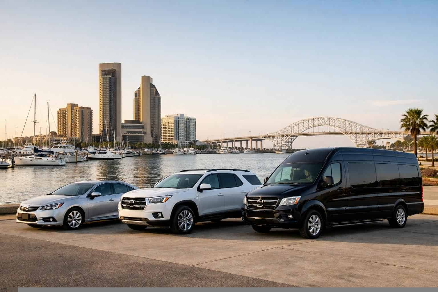 What vehicle sizes do you offer in Corpus Christi Texas