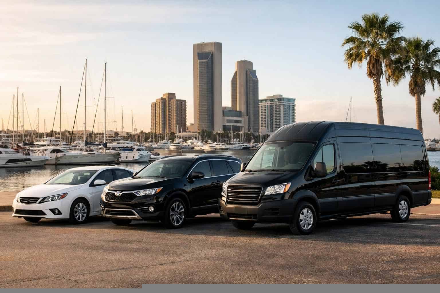 What vehicle sizes do you offer in Corpus Christi Texas