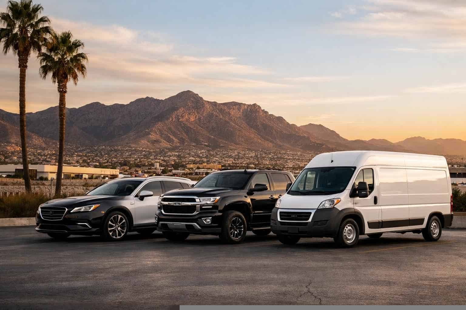 What Vehicle Sizes Do You Offer In El Paso Texas?
