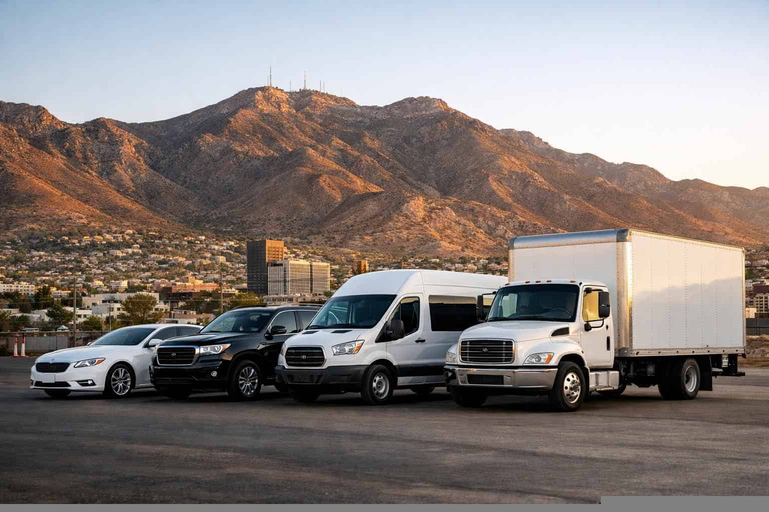 What Vehicle Sizes Do You Offer In El Paso Texas?