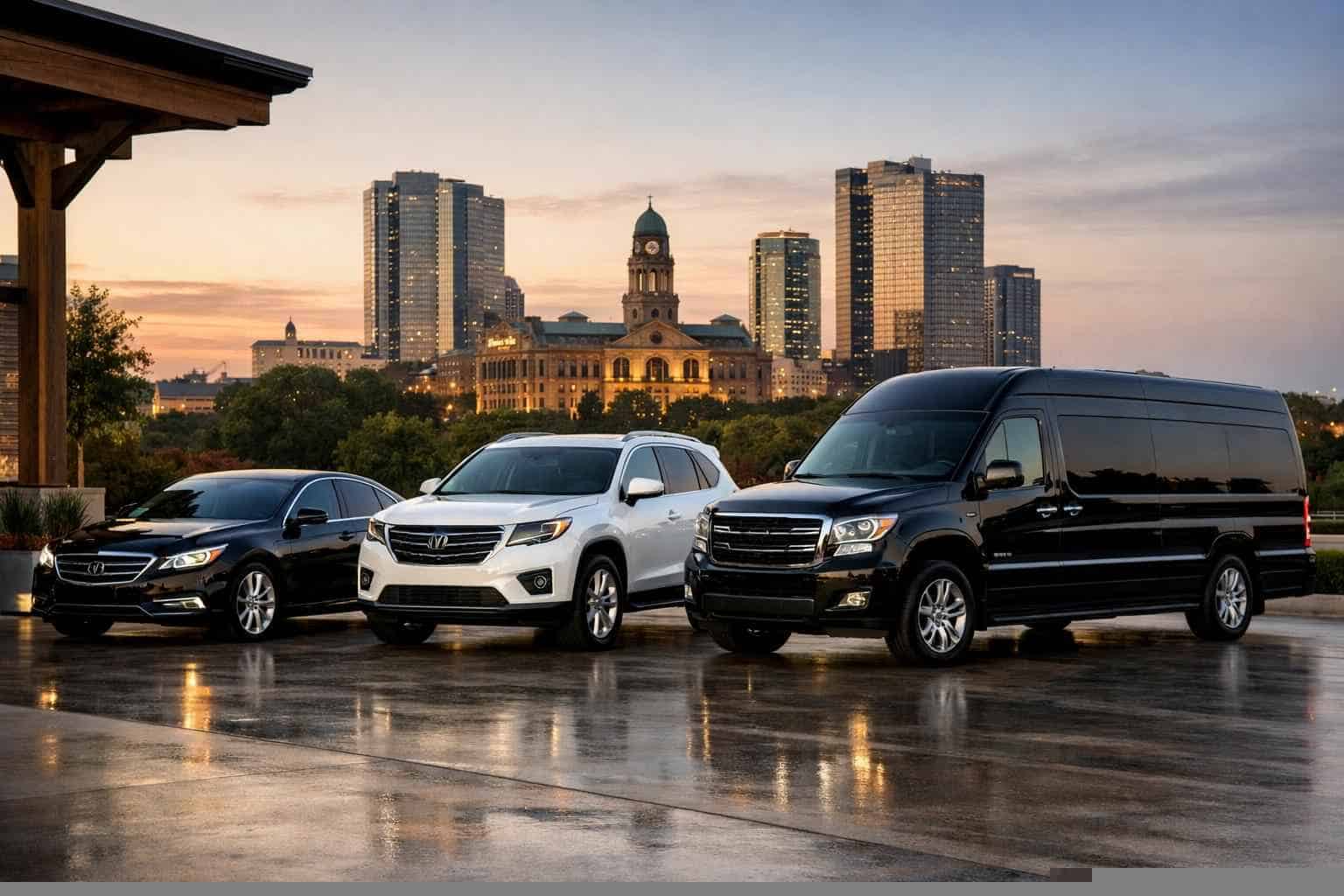 What vehicle sizes do you offer in Fort Worth Texas?