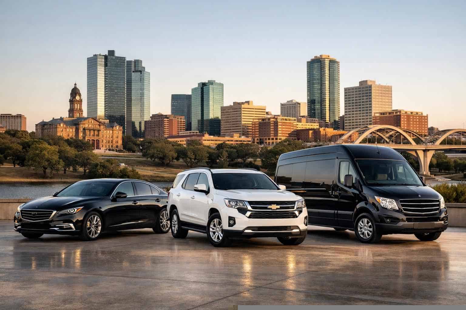 What vehicle sizes do you offer in Fort Worth Texas?