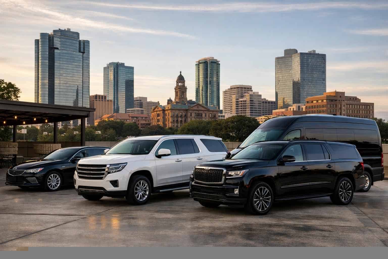 What vehicle sizes do you offer in Fort Worth Texas?