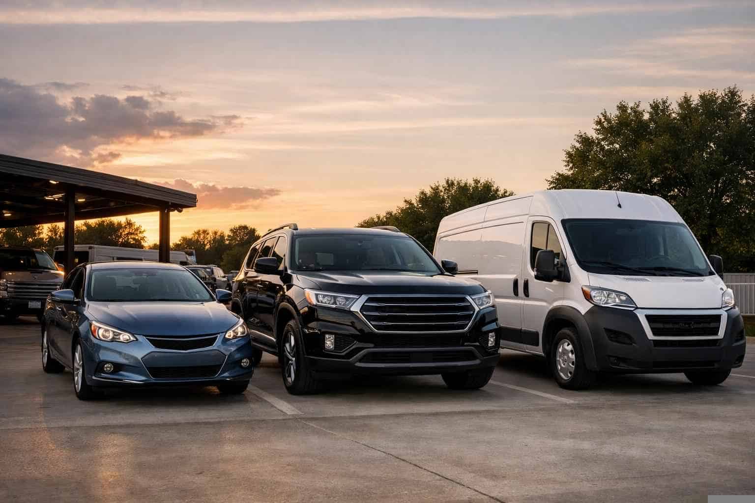 What Vehicle Sizes Do You Offer In Garland Texas?