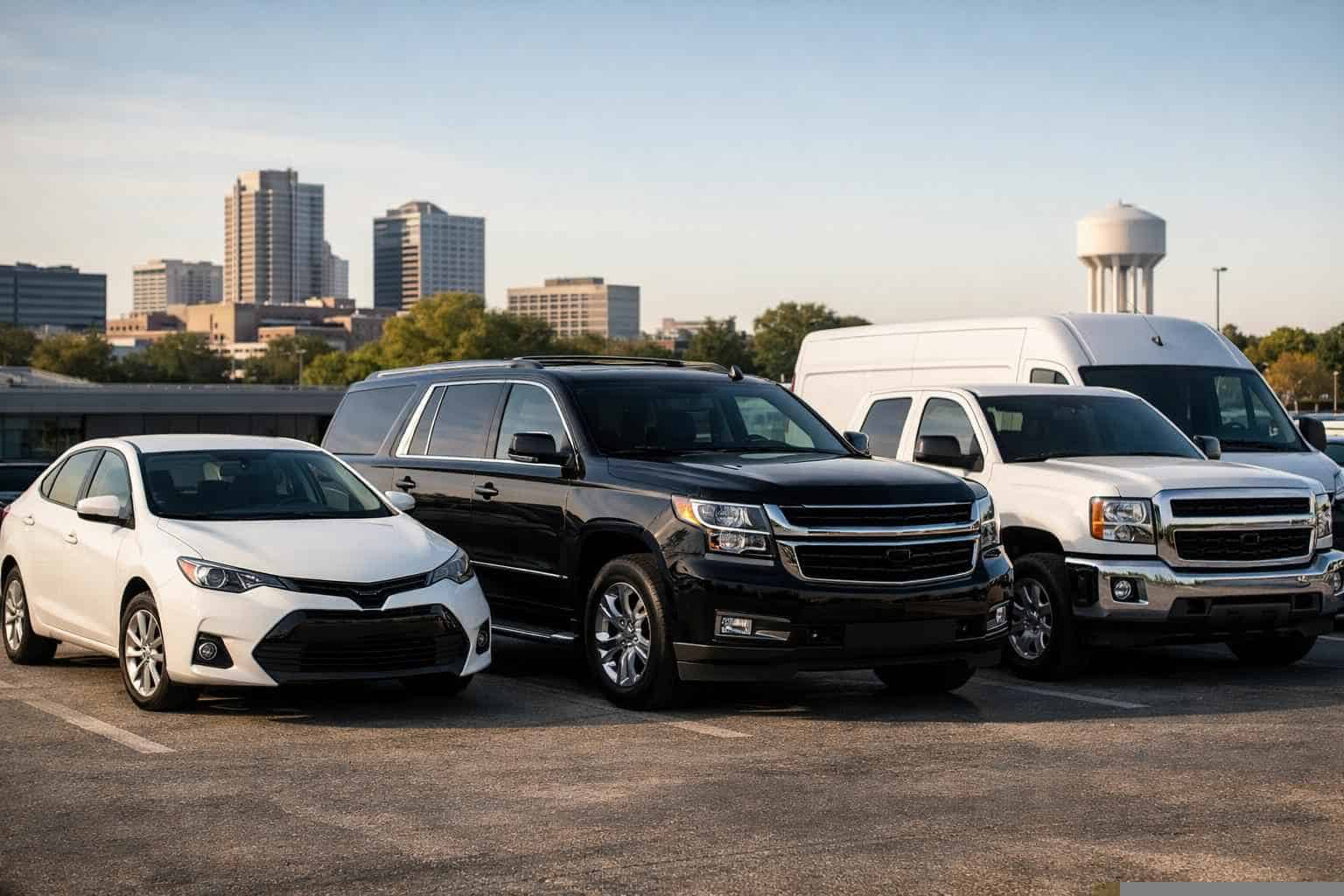 What Vehicle Sizes Do You Offer In Garland Texas
