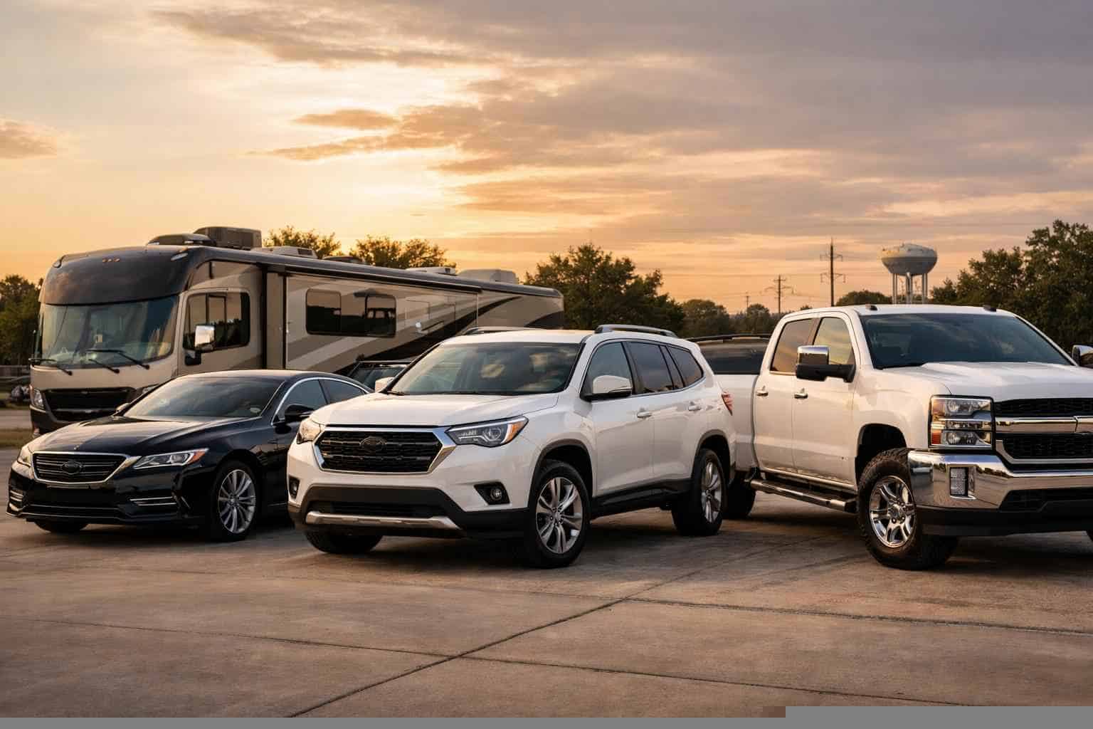 What Vehicle Sizes Do You Offer In Garland Texas