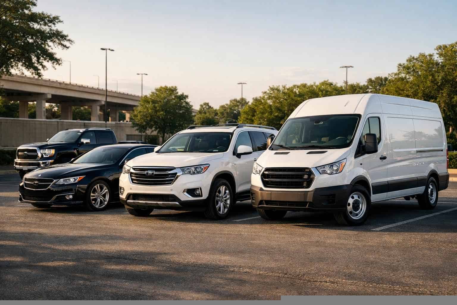 What Vehicle Sizes Do You Offer In Garland Texas