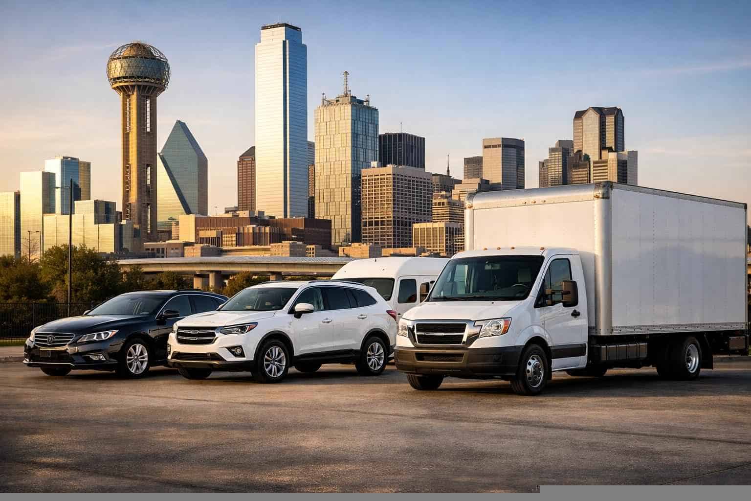 What Vehicle Sizes Do You Offer In Garland Texas?