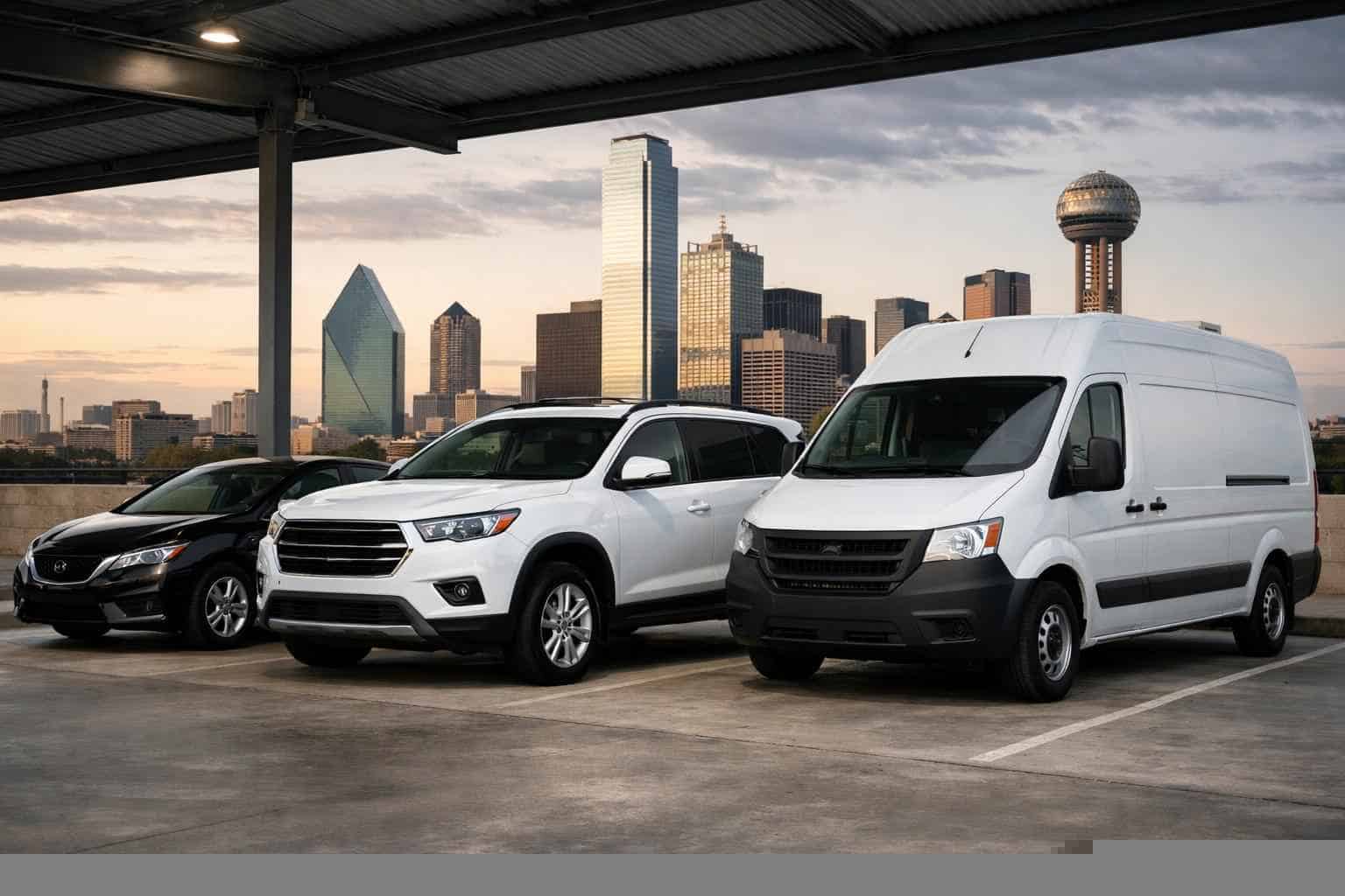 What Vehicle Sizes Do You Offer In Garland Texas